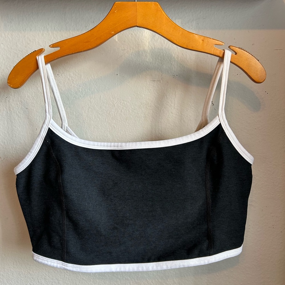 Beyond Yoga Sports Bra black and white Size XL